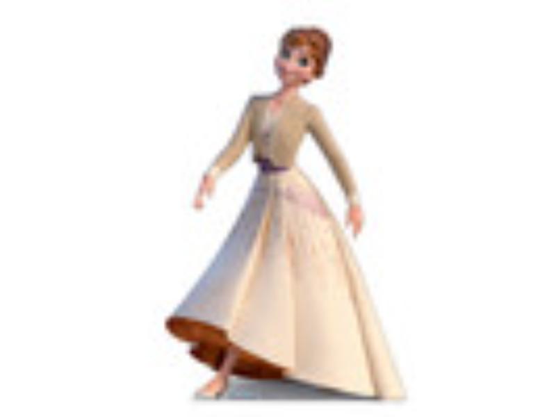 3011 Disney Frozen II Cardboard Cutout of Anna Collectors Edition - Life Size