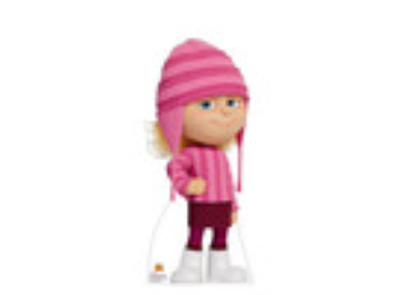 5278 Despicable Me 4 Edith Cardboard Cutout - Life Size