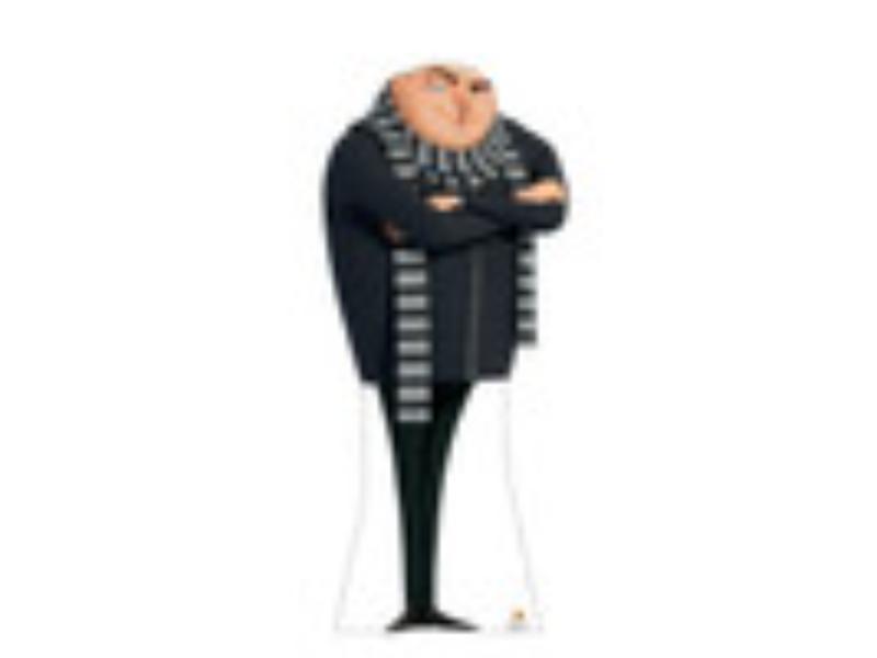 5279 Despicable Me 4 Gru Cardboard Cutout - Life Size