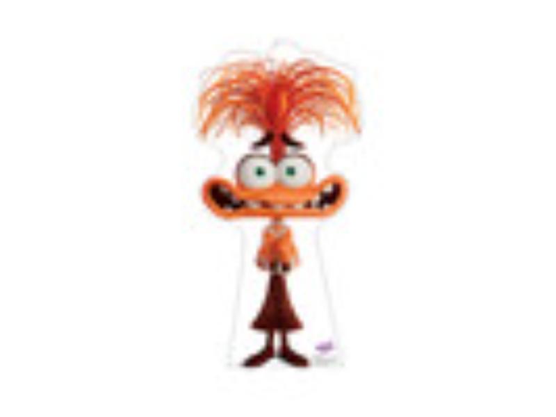 Disney Pixar Inside Out 2 Anxiety Cardboard Cutout - Multicolor - 32x16 in - High-Quality Print
