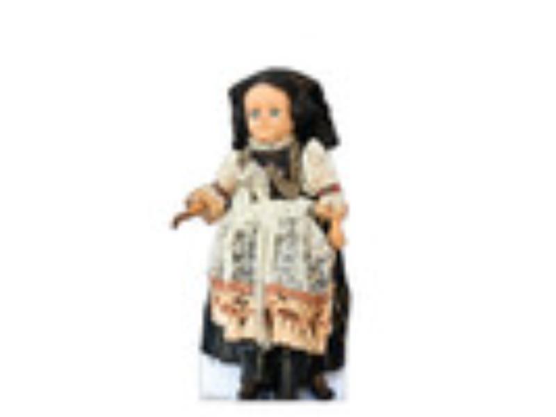 5391 Creepy Doll Cardboard Cutout