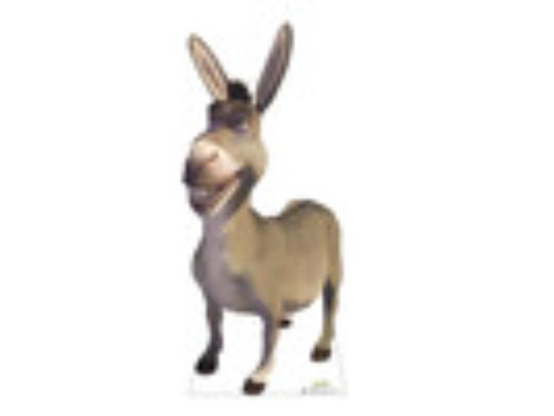 5575 Shrek Donkey Cardboard Cutout - Life Size