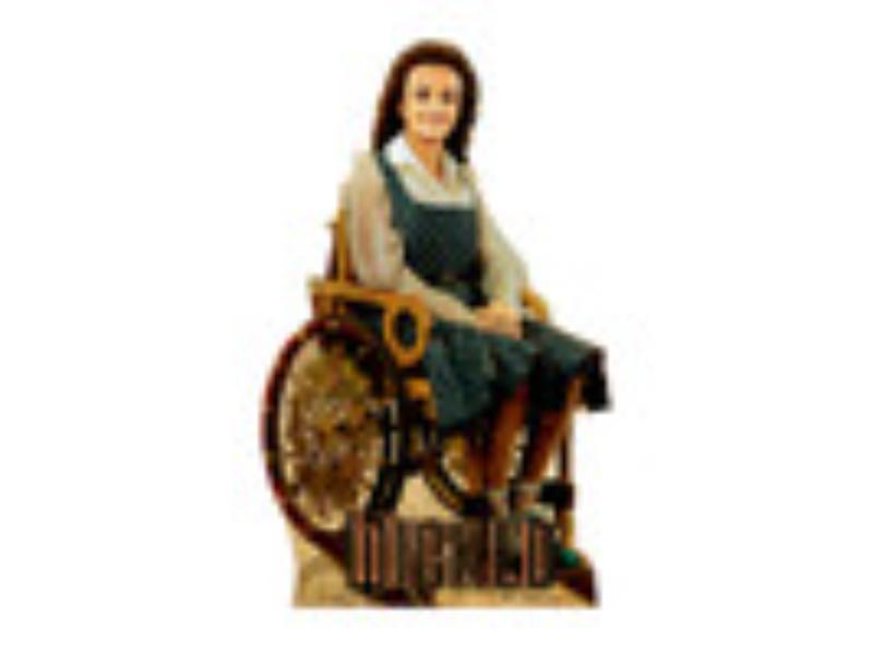 5605 Wicked Nessarose Cardboard Cutout - Life Size