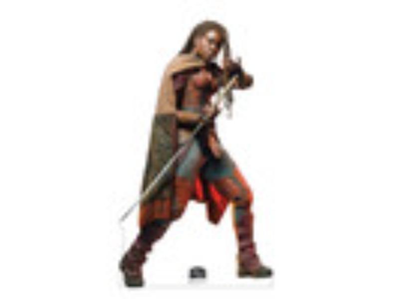TWD Michonne Cardboard Cutout - Life Size - High-Quality Print