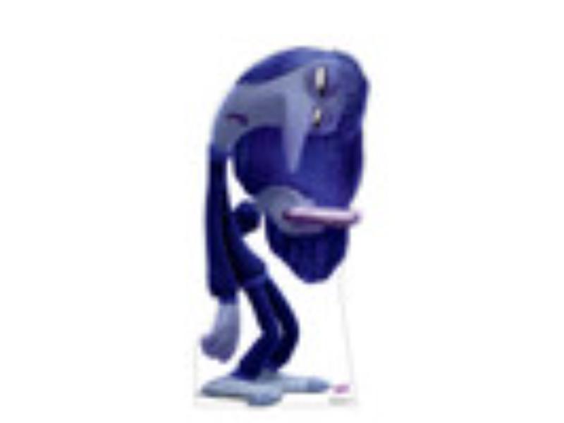 Disney Pixar Inside Out 2 Ennui Cardboard Cutout - Multicolor - 39 x 19 in - High-Quality Print