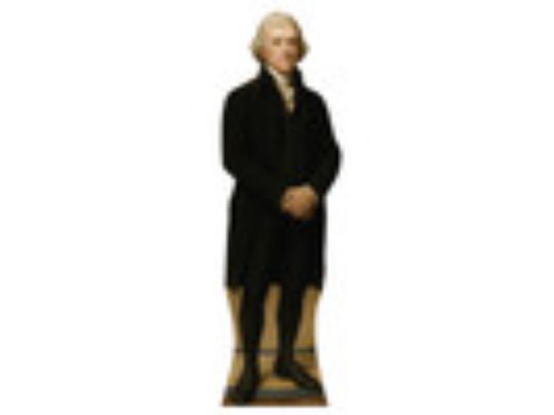 5618 Thomas Jefferson Cardboard Cutout - Life Size