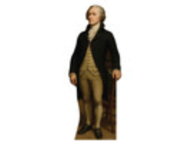 5620 Alexander Hamilton Cardboard Cutout - Life Size