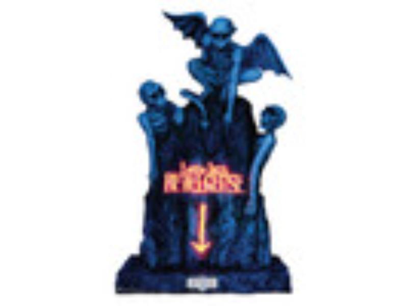 Here Lies Betelgeuse Headstone Cutout - Multi-Color - 60 x 37 in - Single-Sided Print