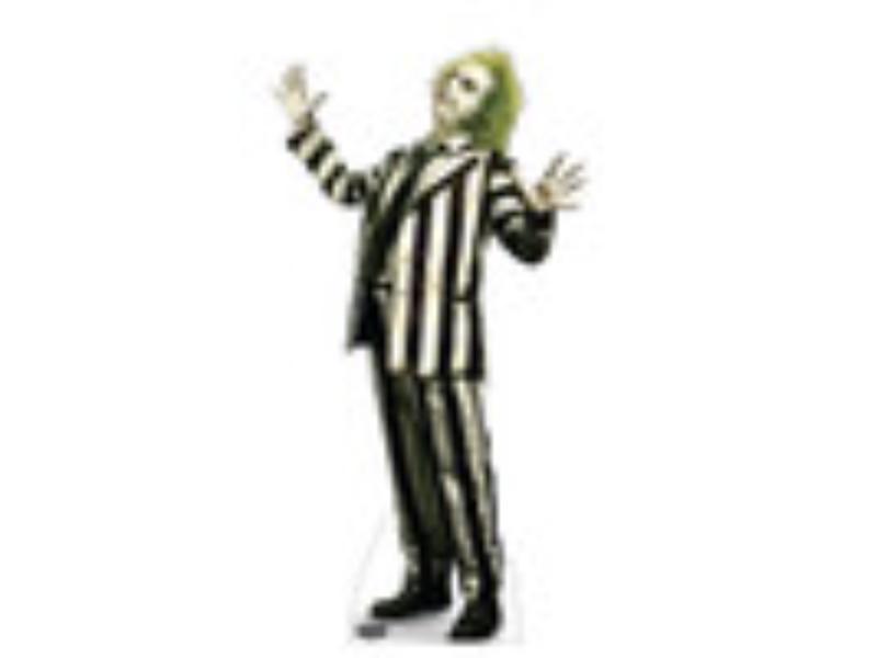Beetlejuice Cardboard Cutout - Multi-Color - 69 x 36 in - High-Quality Print