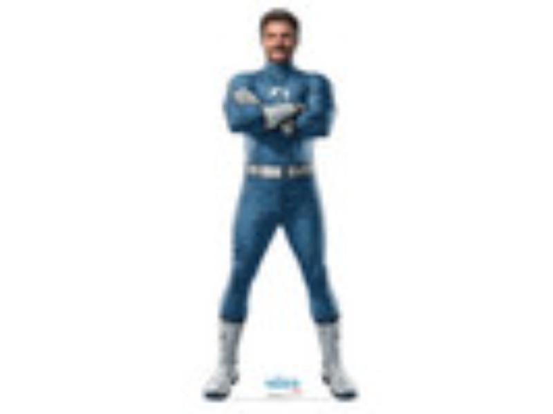 Life-Size Mister Fantastic Cardboard Cutout - Colorful Design - Easy Setup