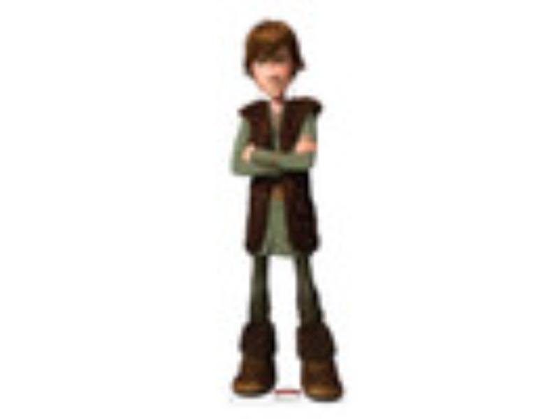 Hiccup Cardboard Cutout - Multicolor - 69 x 21 in - Standalone Display