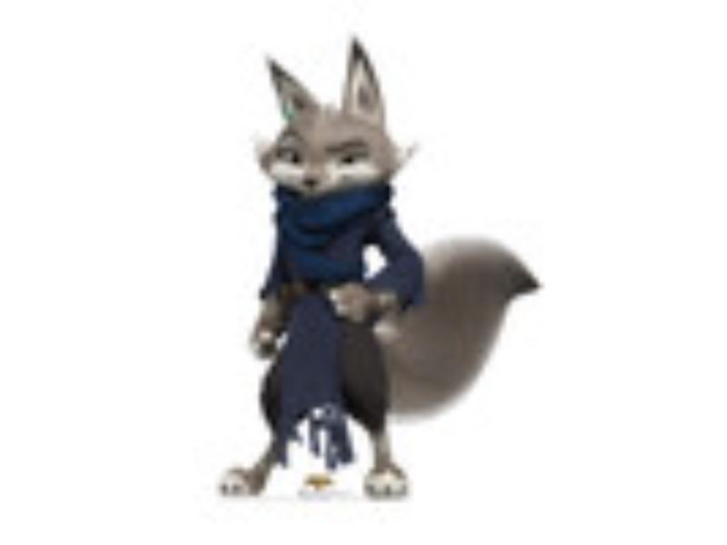 5546 Kung Fu Panda 4 Zhen Cardboard Cutout