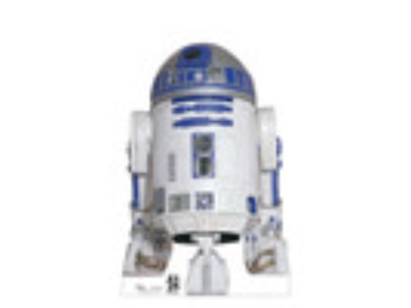 R2-D2 Life Size Cardboard Cutout - Star Wars Phantom Menace Edition