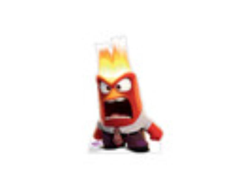 5455 Disney Pixar Inside Out 2 Movie Anger Cardboard Cutout