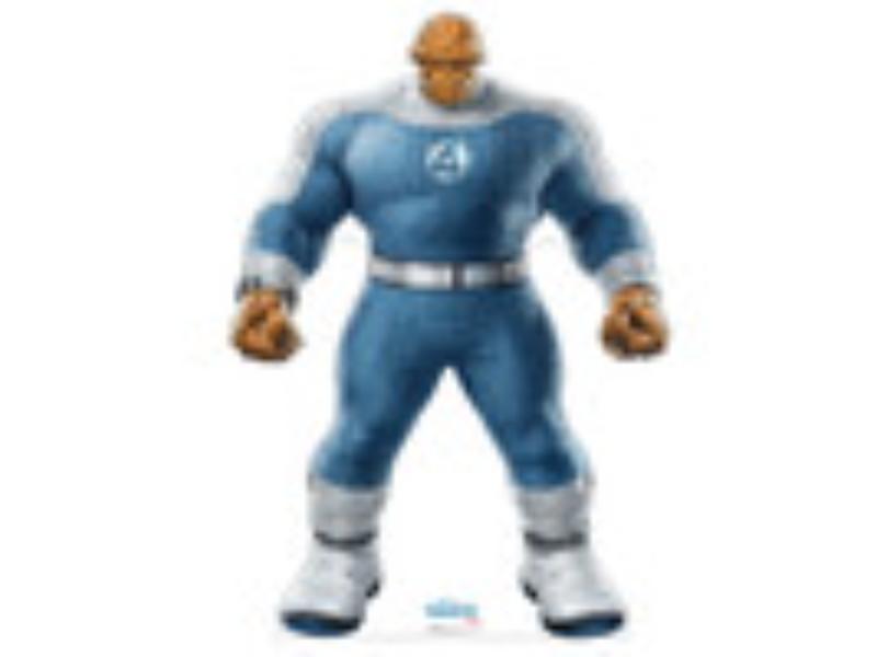 Life-Size The Thing Cardboard Cutout - Multicolor - 74 x 52 in - High-Quality Print