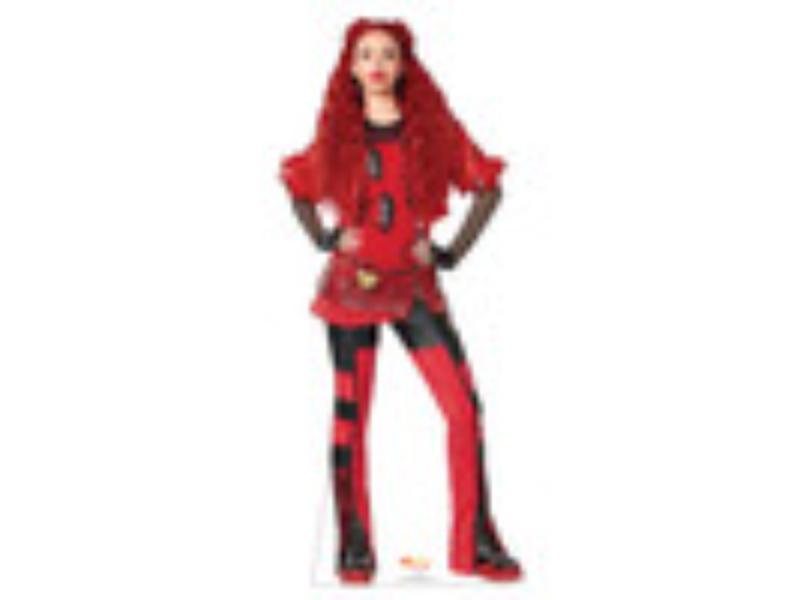 Descendants Red Cardboard Cutout - Life Size - High-Quality Print