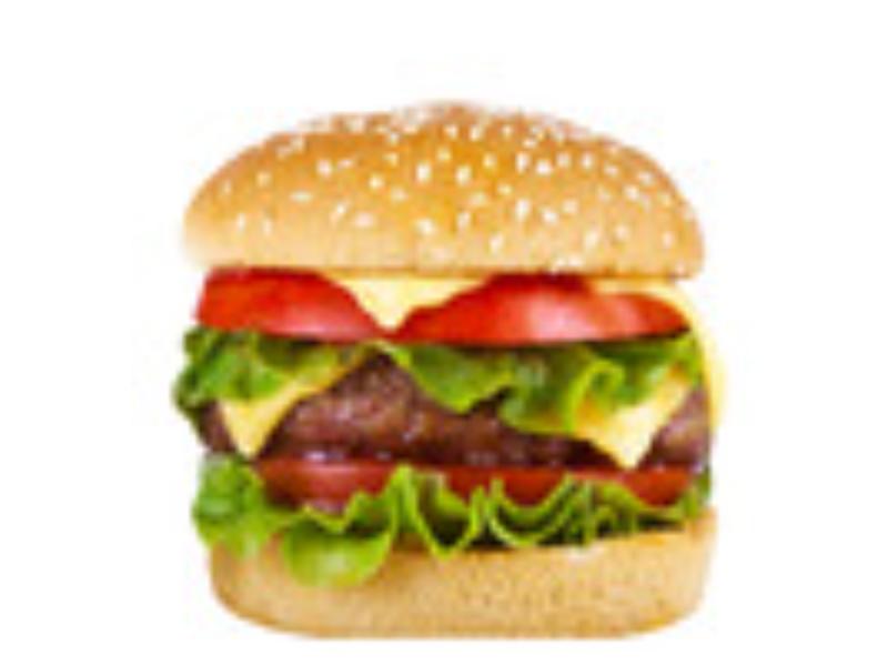 7015 Cheeseburger Cardboard Standee