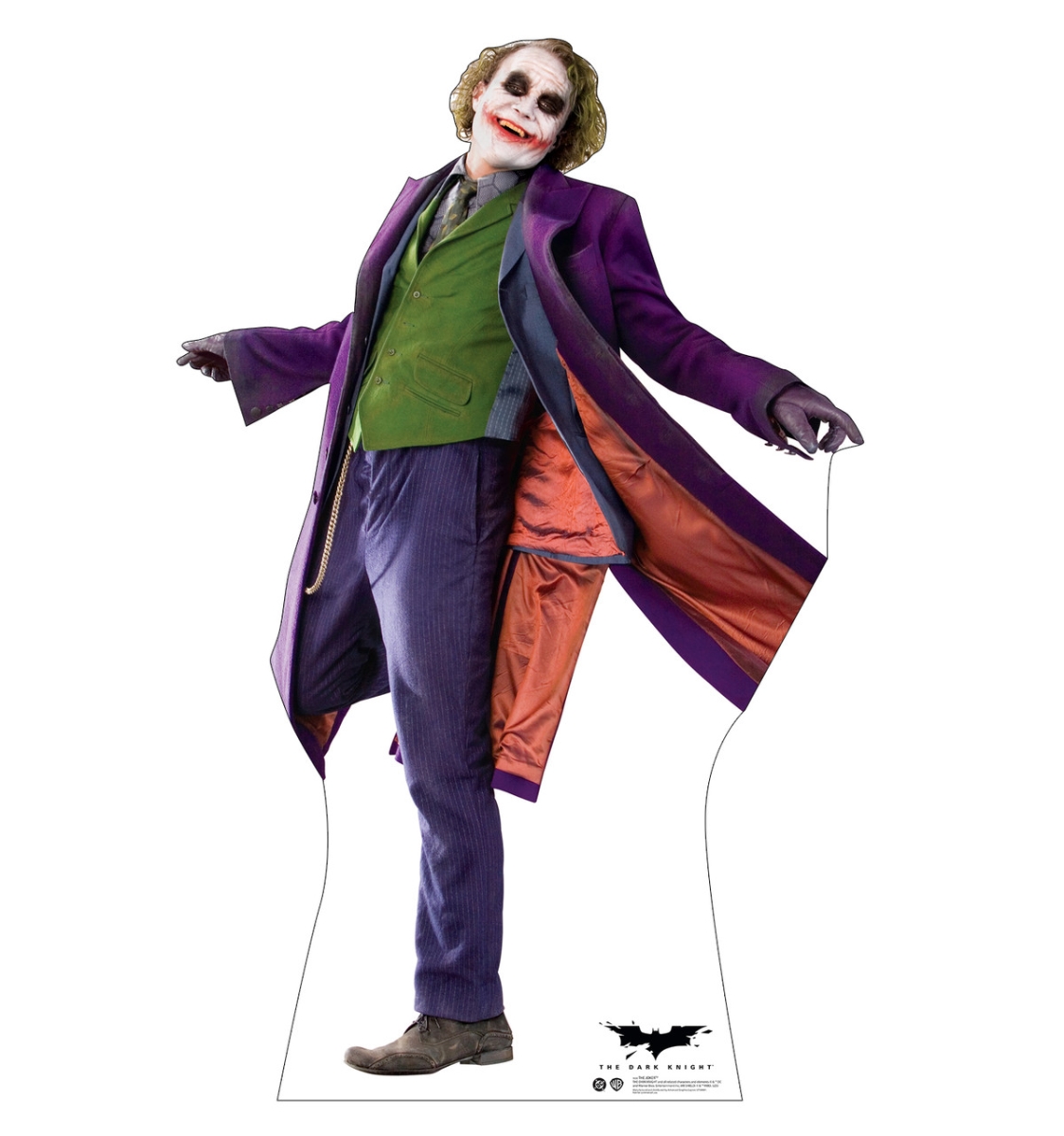 5632 The Joker The Dark Knight 2008 Life-Size Cardboard Cutout