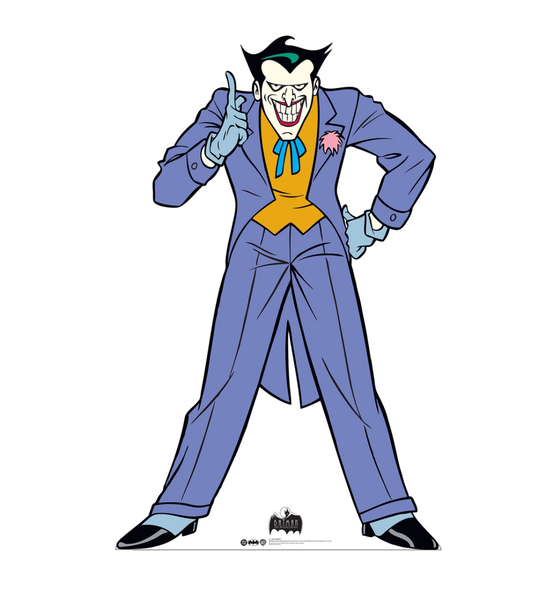 5631 The Joker Animated Series 1992 Life-Size Cardboard Cutout