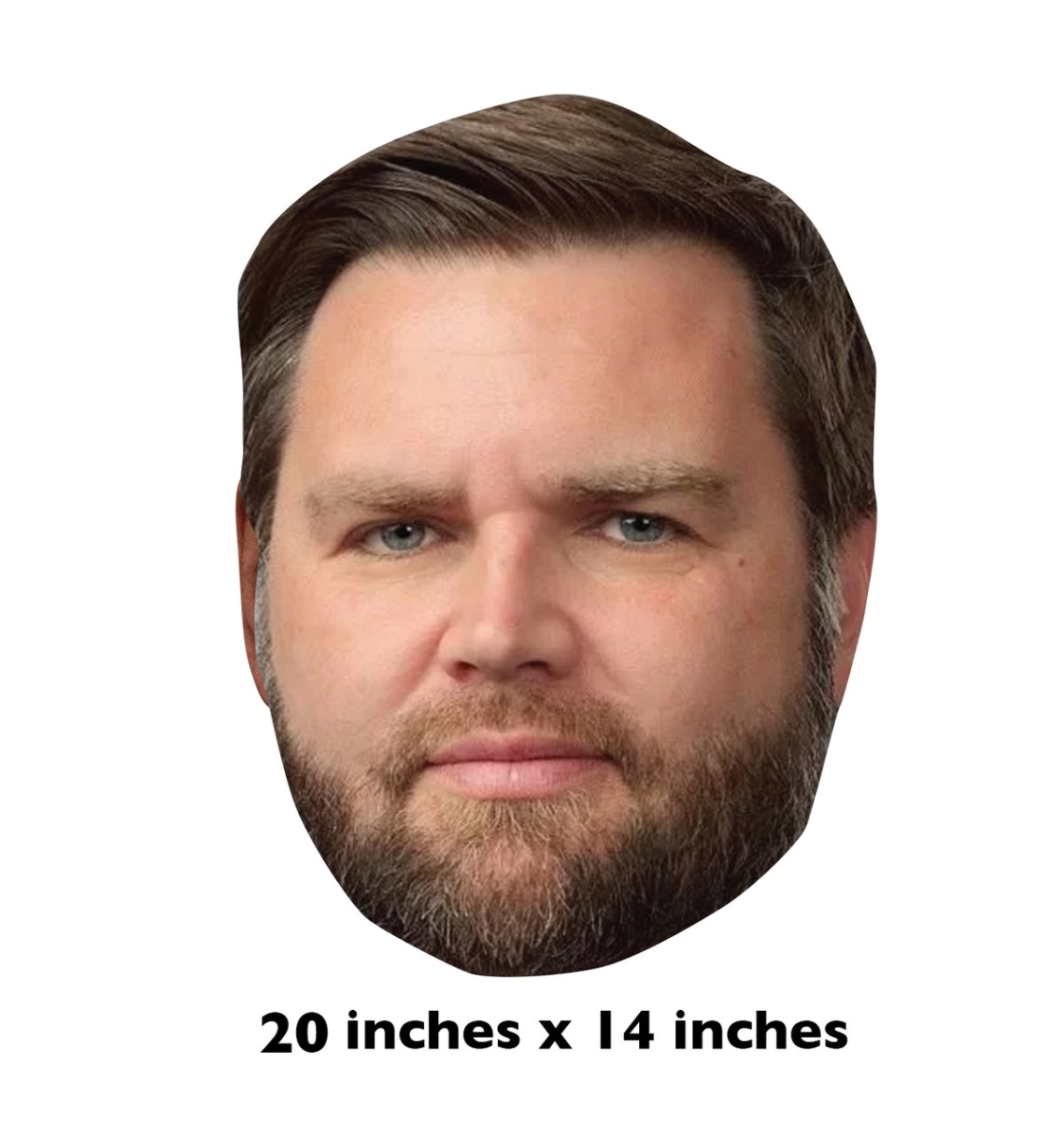 5501 JD Vance Big Head Outdoor Yard Sign