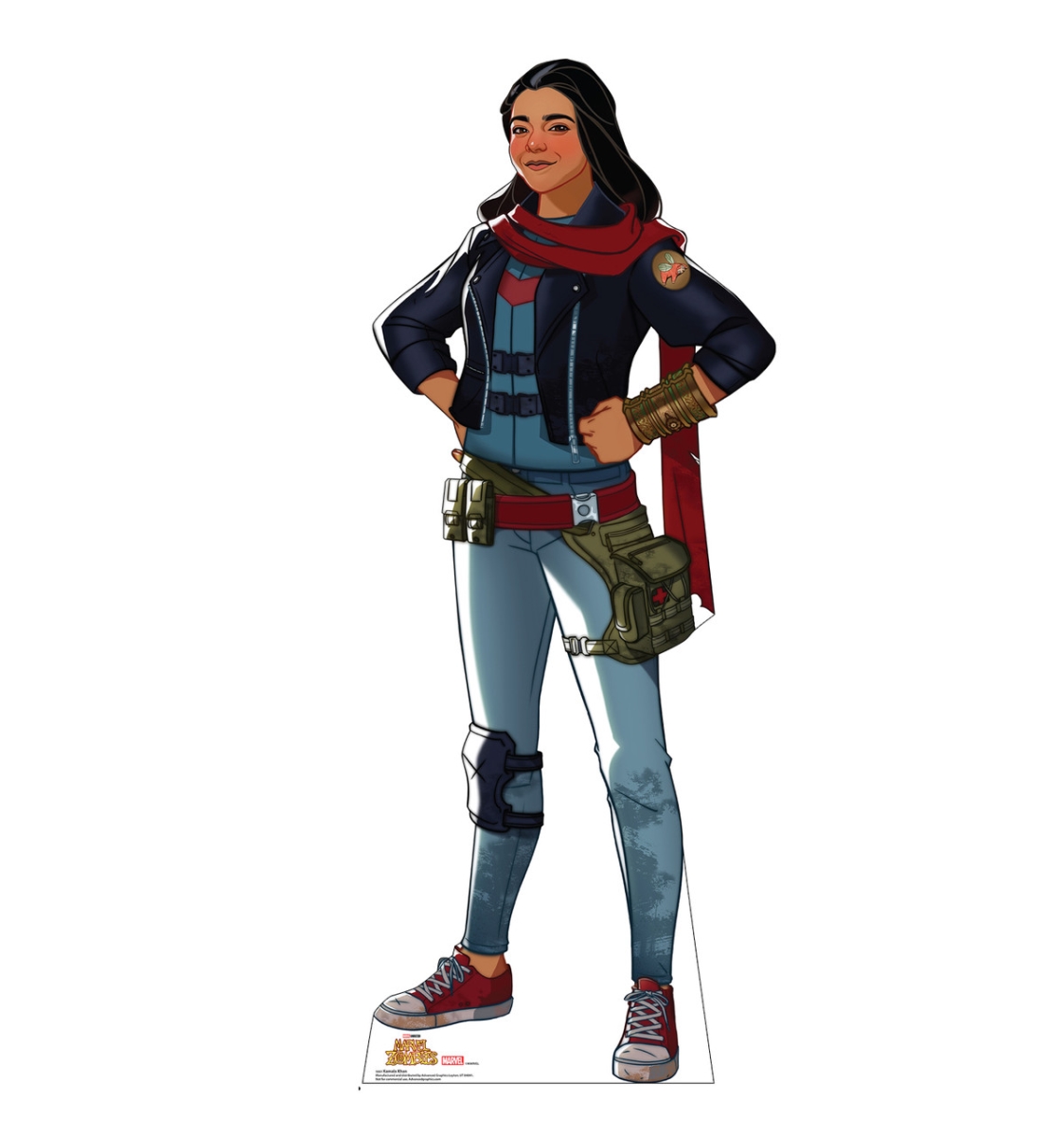 5661 68 x 27 in. Kamala Khan Life-Size Cardboard Cutout