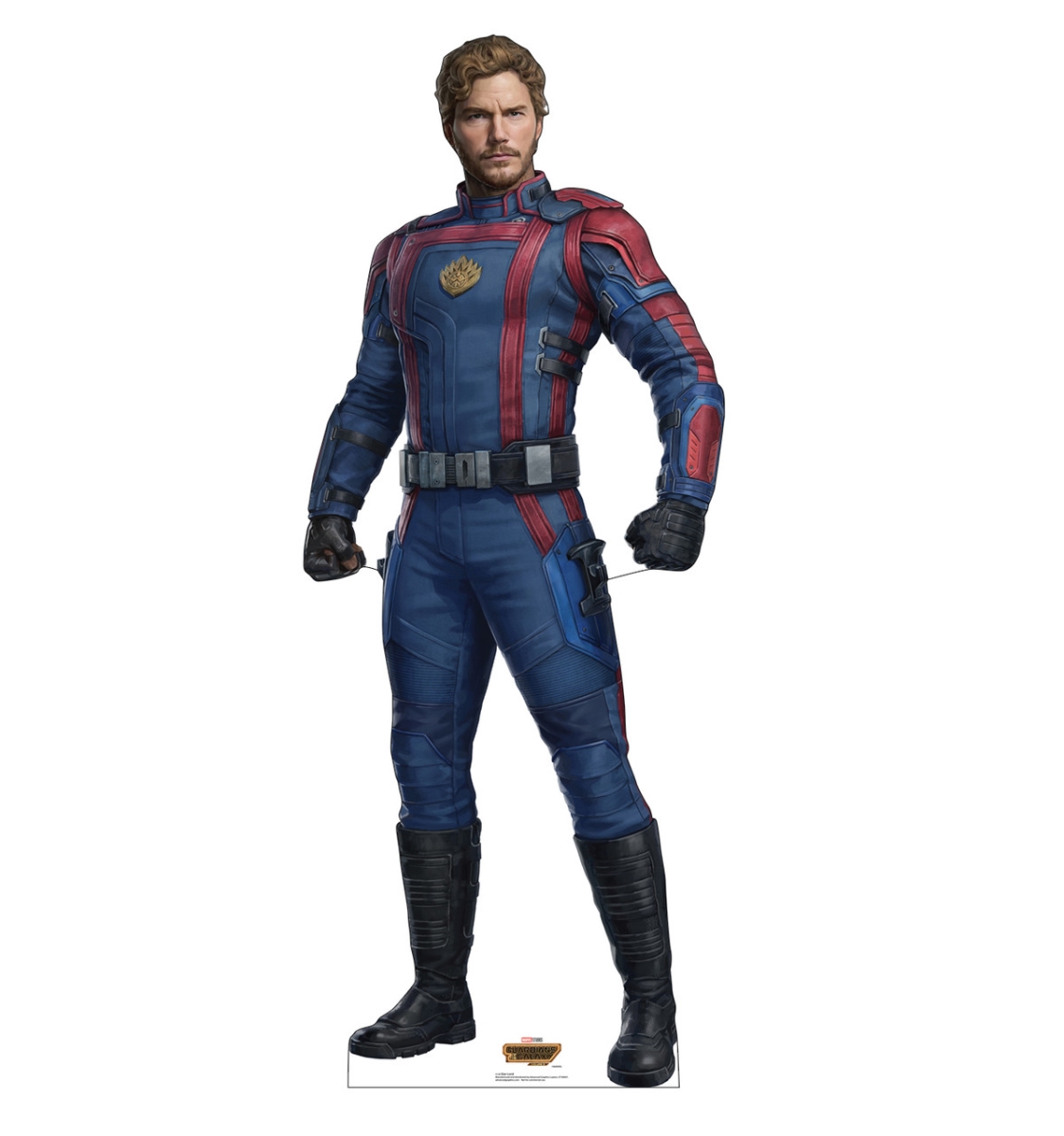 5702 74 x 30 in. Star-Lord Guardians of the Galaxy Vol 3 Life-Size Cardboard Cutout Standups
