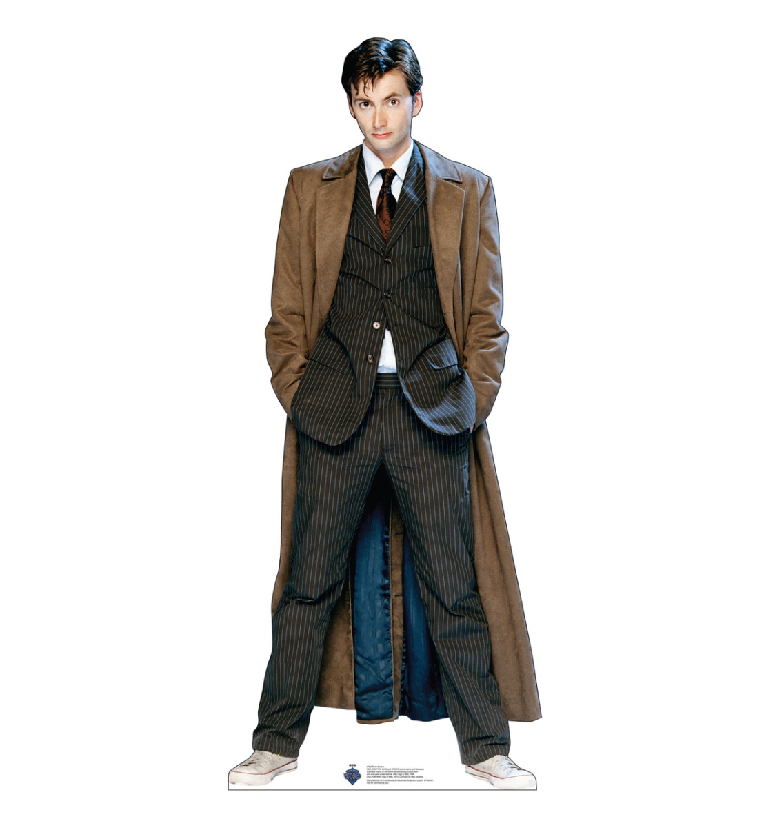 5722 72 x 30 in. Tenth Doctor Who Life-Size Cardboard Cutout Standups
