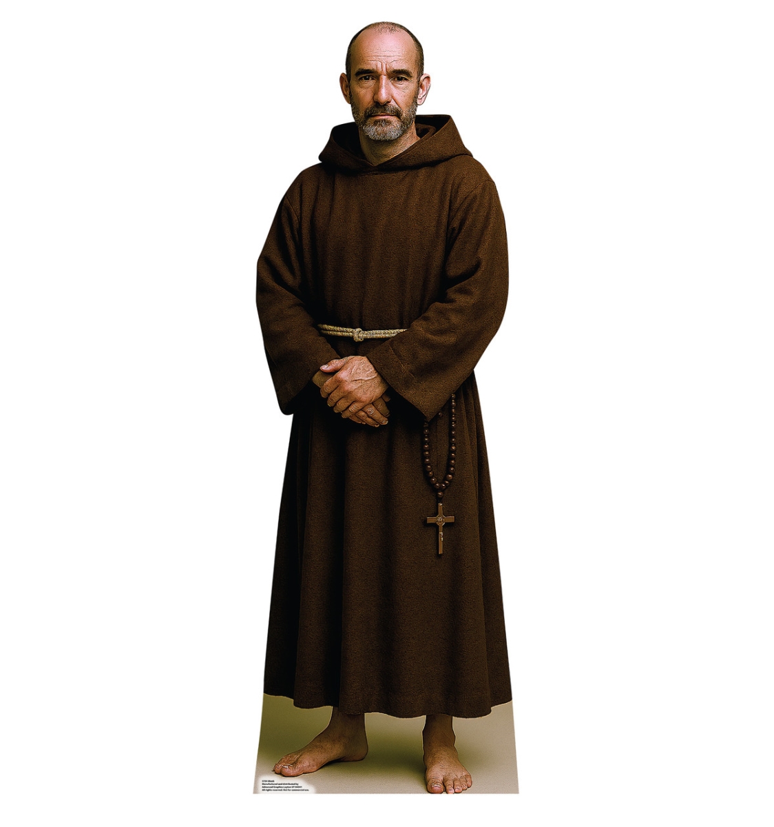 5784 70 x 24 in. Monk Life-Size Cardboard Cutout Standups