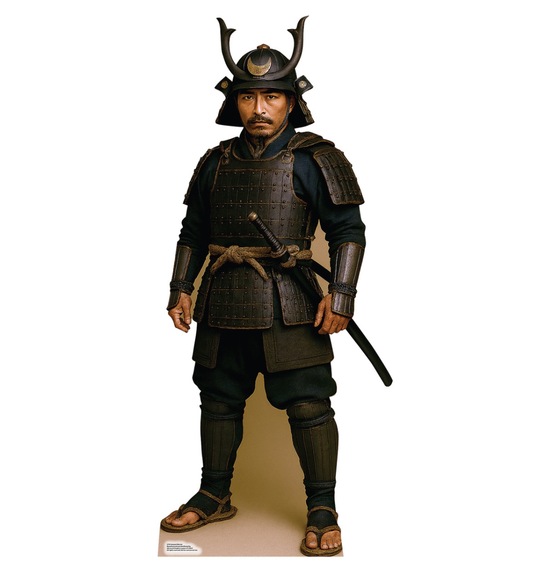 5793 75 x 32 in. Samurai Warrior Life-Size Cardboard Cutout Standups