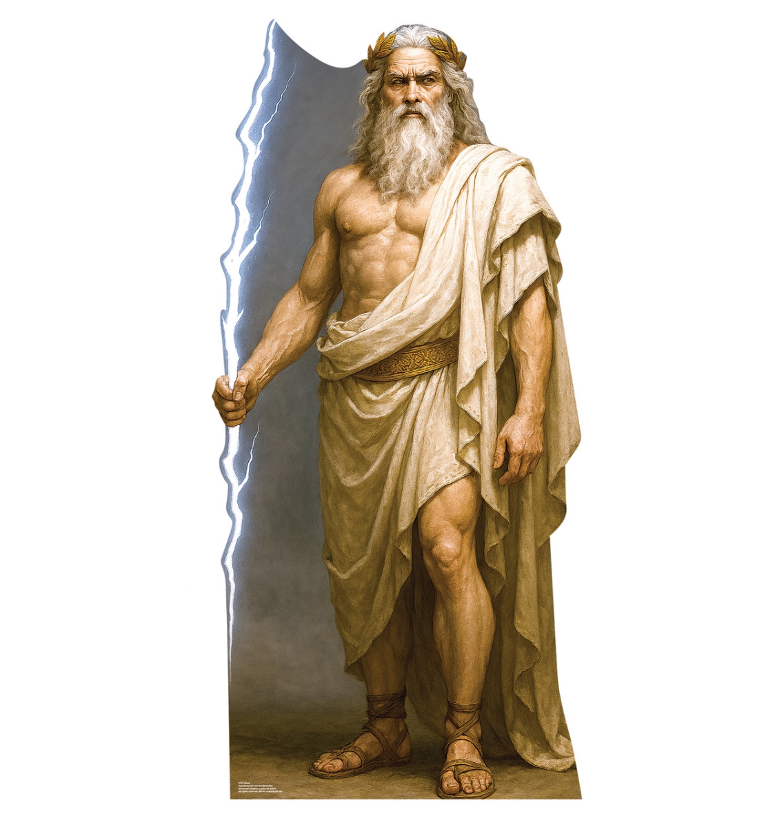 5797 75 x 35 in. Zeus Life-Size Cardboard Cutout Standups