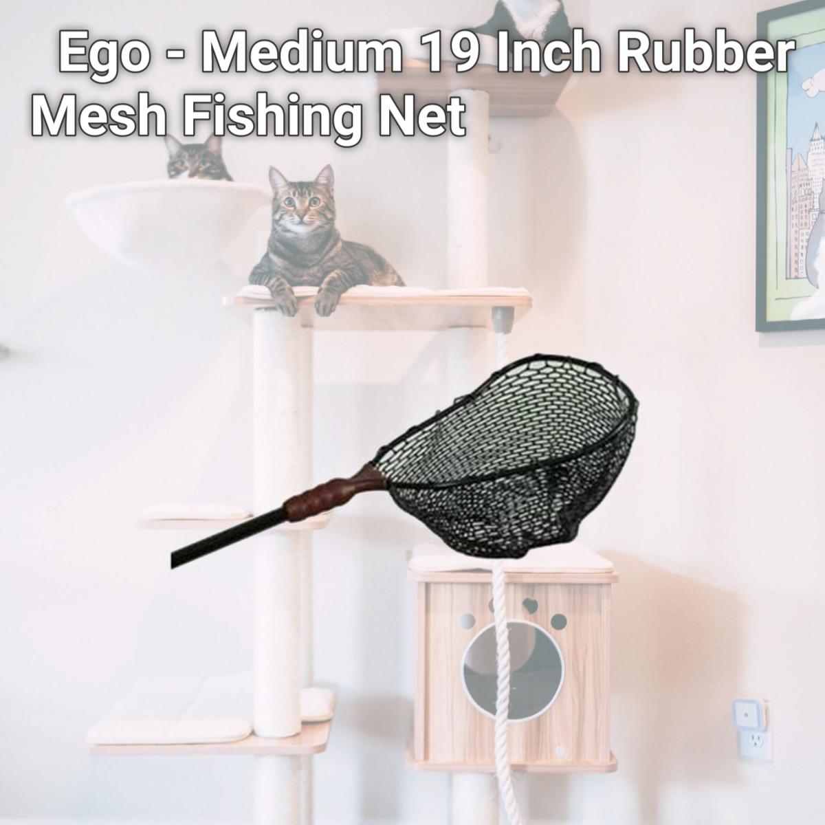 Picture of Adventure Products 71261 Ego - Medium 19 Inch Rubber Mesh Fishing Net