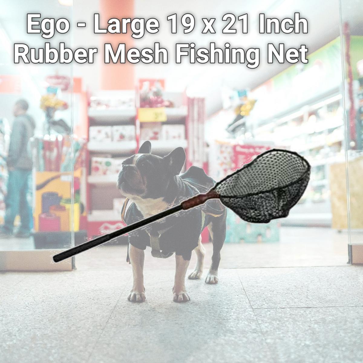 Picture of Adventure Products 71151 Ego - Large 19 x 21 Inch Rubber Mesh Fishing Net