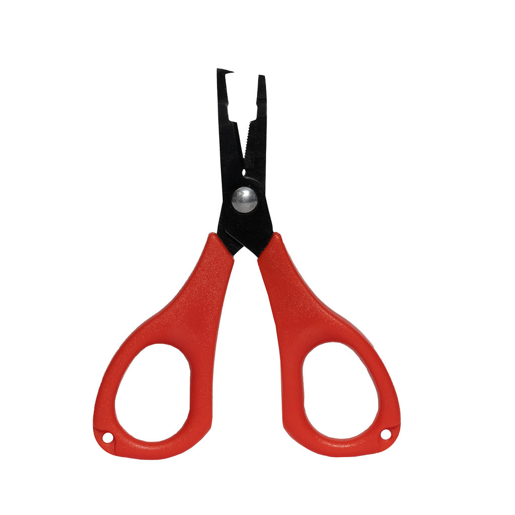 EGO Scissor Tool Line Cutter - Red & Black - 4.5in. x 2.75in. - Compact Design
