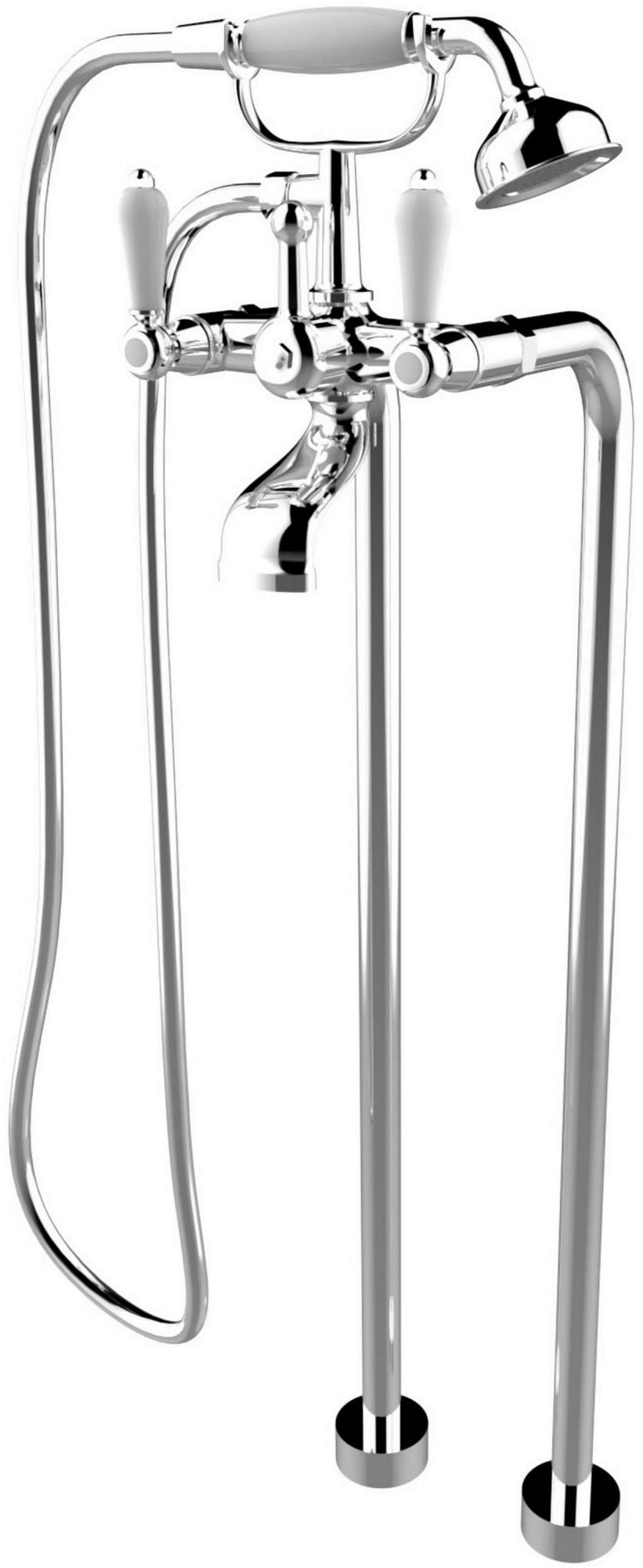 Picture of A&E Bath & Shower CPTF-02-L-CR Marseille Classical Faucet with Polished Chrome Finish