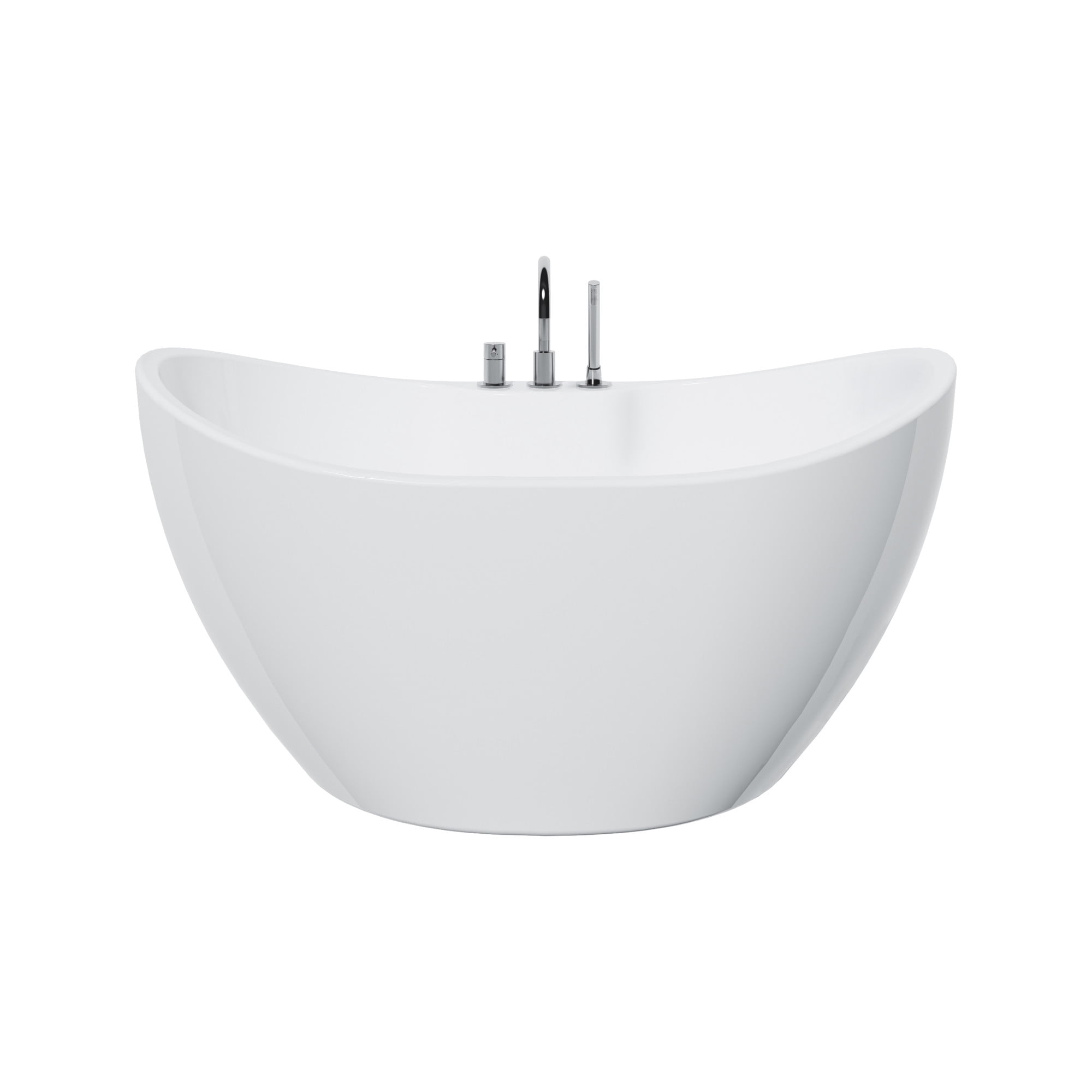 Picture of A&E Bath & Shower BT-1032-56-NF 56 in. Turin-56-No Faucet Freestanding Bathtub