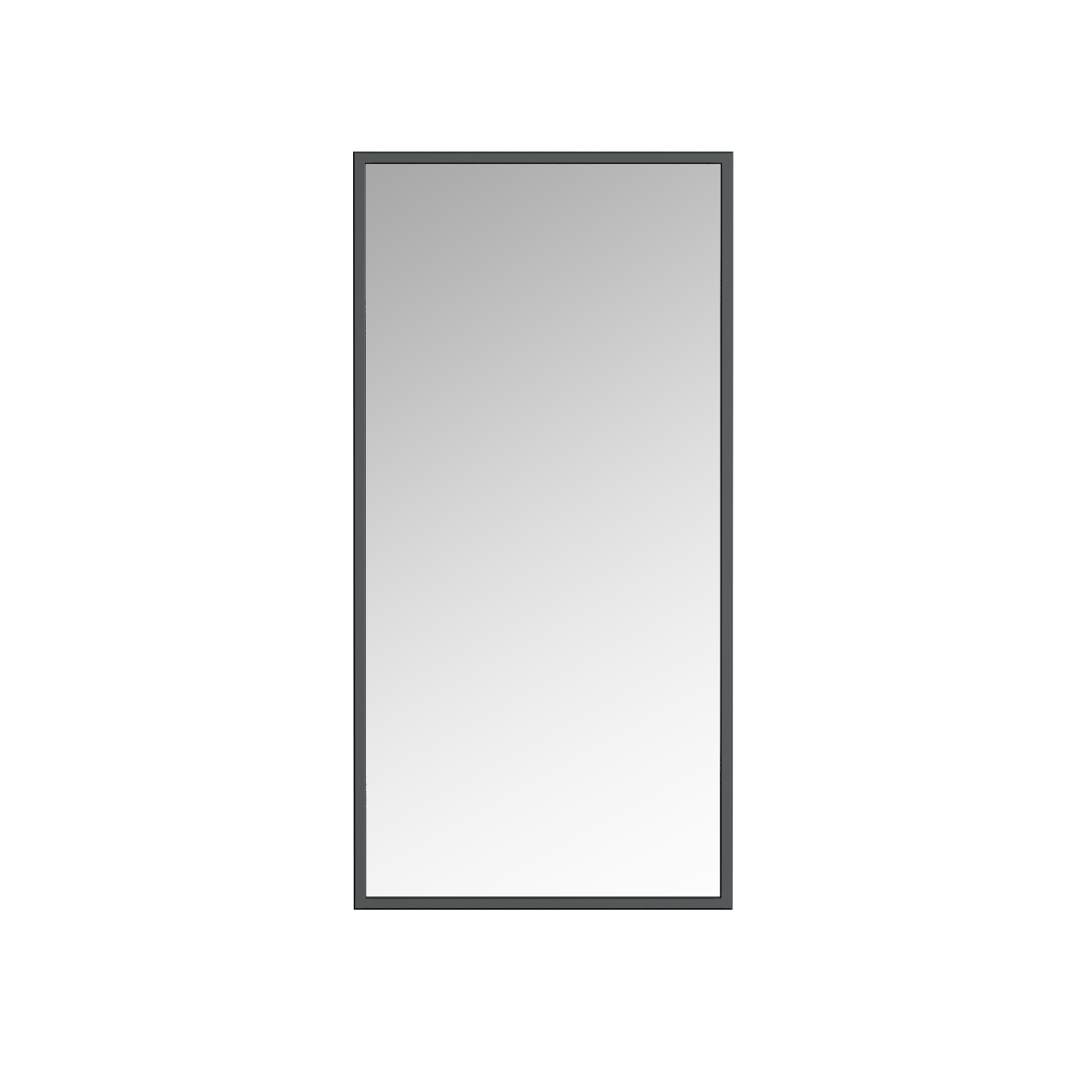 Prime Black 18x36 Mirror in black