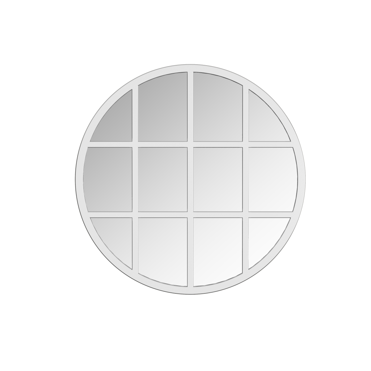 Picture of A&E Bath and Shower MF-R-28-SL-3 A&E Bath and Shower Sadler Silver Mirror in silver