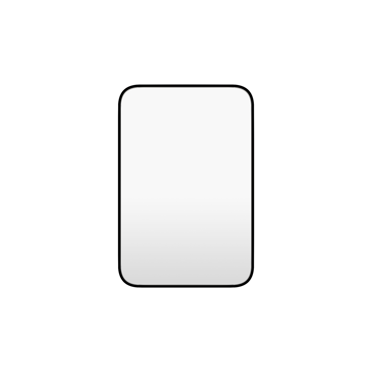 Ajax-BLK Mirror in black