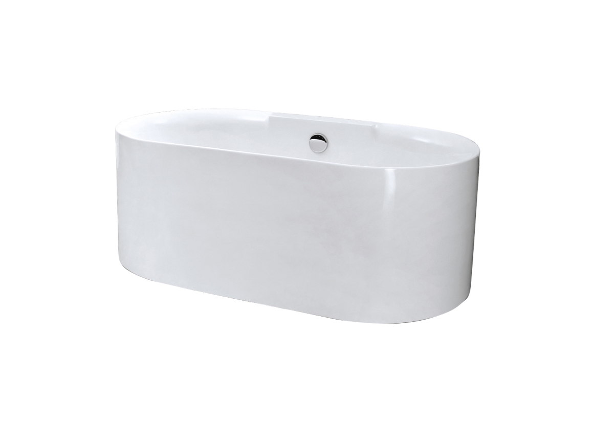 Picture of A&E Bath and Shower BT-5210-59 A&E Bath and Shower Jules-59 Bathtub in White