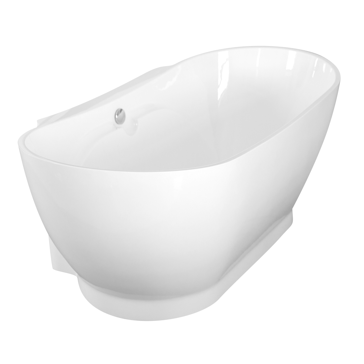 Picture of A&E Bath and Shower BT-333 A&E Bath and Shower Angela Bathtub in White