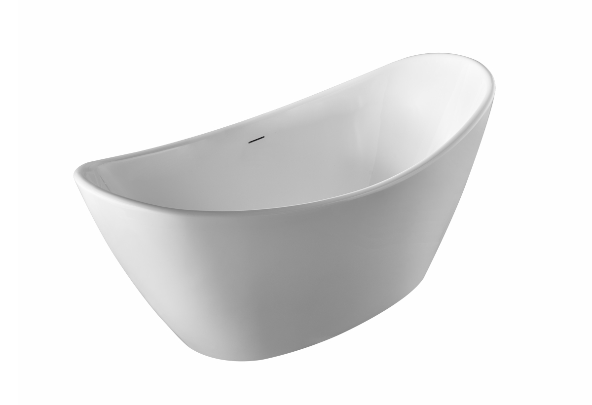 Picture of A&E Bath and Shower BT-709-59 A&E Bath and Shower Jodie 59 Bathtub in White