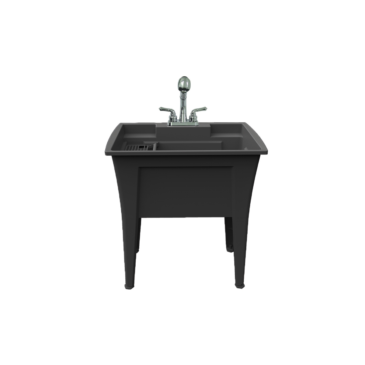 Picture of A&E Bath and Shower LT-32-01-BLK A&E Bath and Shower Jewel-BLK Laundry Tub in Black
