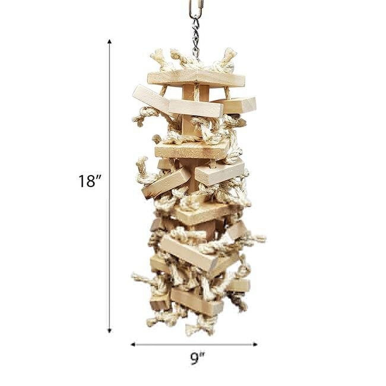 Picture of A&E Cage HB01441 Cluster Blocks Natural Bird Toys - Medium