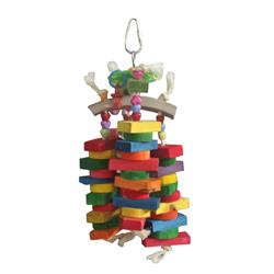 Picture of A&E Cage HB01437 4 x 10 in. Rainbow Forager Bird Toy