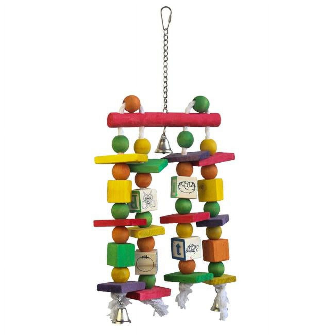 Picture of A&E Cage HB01438 6.5 x 18 in. ABCs & 123s Bird Toy