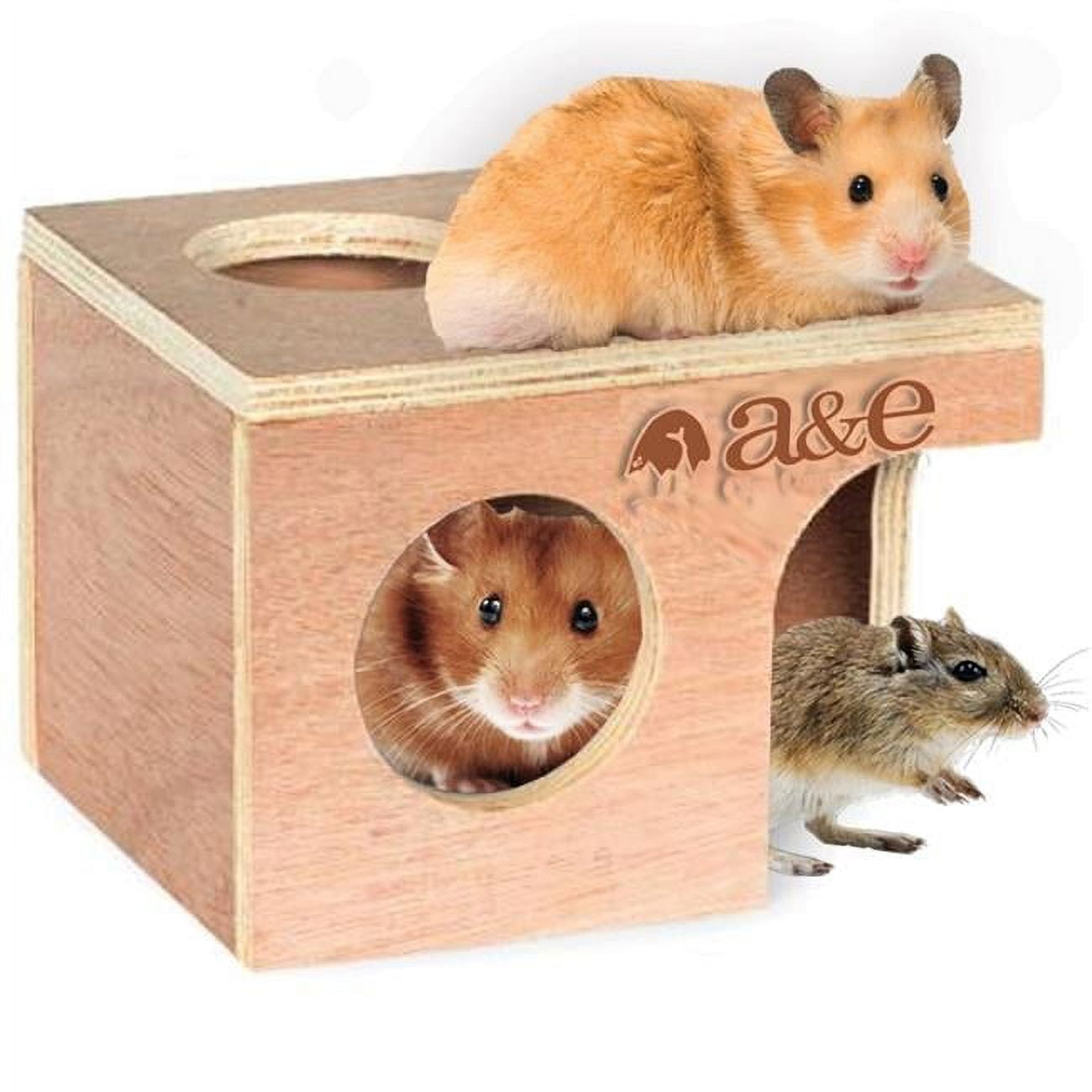 Picture of A&E Cage NB002 6.25 x 5.12 x 4.5 in. Hamster & Gerbil Hut - Medium