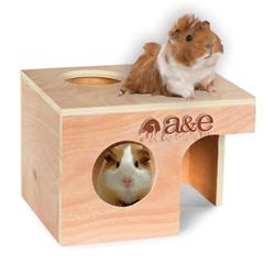 Picture of A&E Cage NB003 10 x 8.37 x 7 in. Guinea Pig Hut - Large