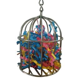 Picture of A&E Cage HB01395 5 x 3 x 3 in. Stainless Steel Cage Treat Feeder
