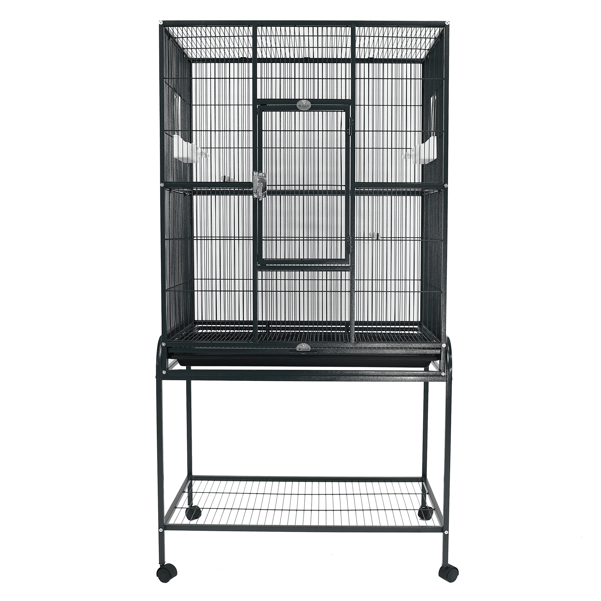 Picture of A&E Cage 13120 Green 31 x 20 in. Flight Cage & Removable Stand with Bottom Shelf&#44; Green