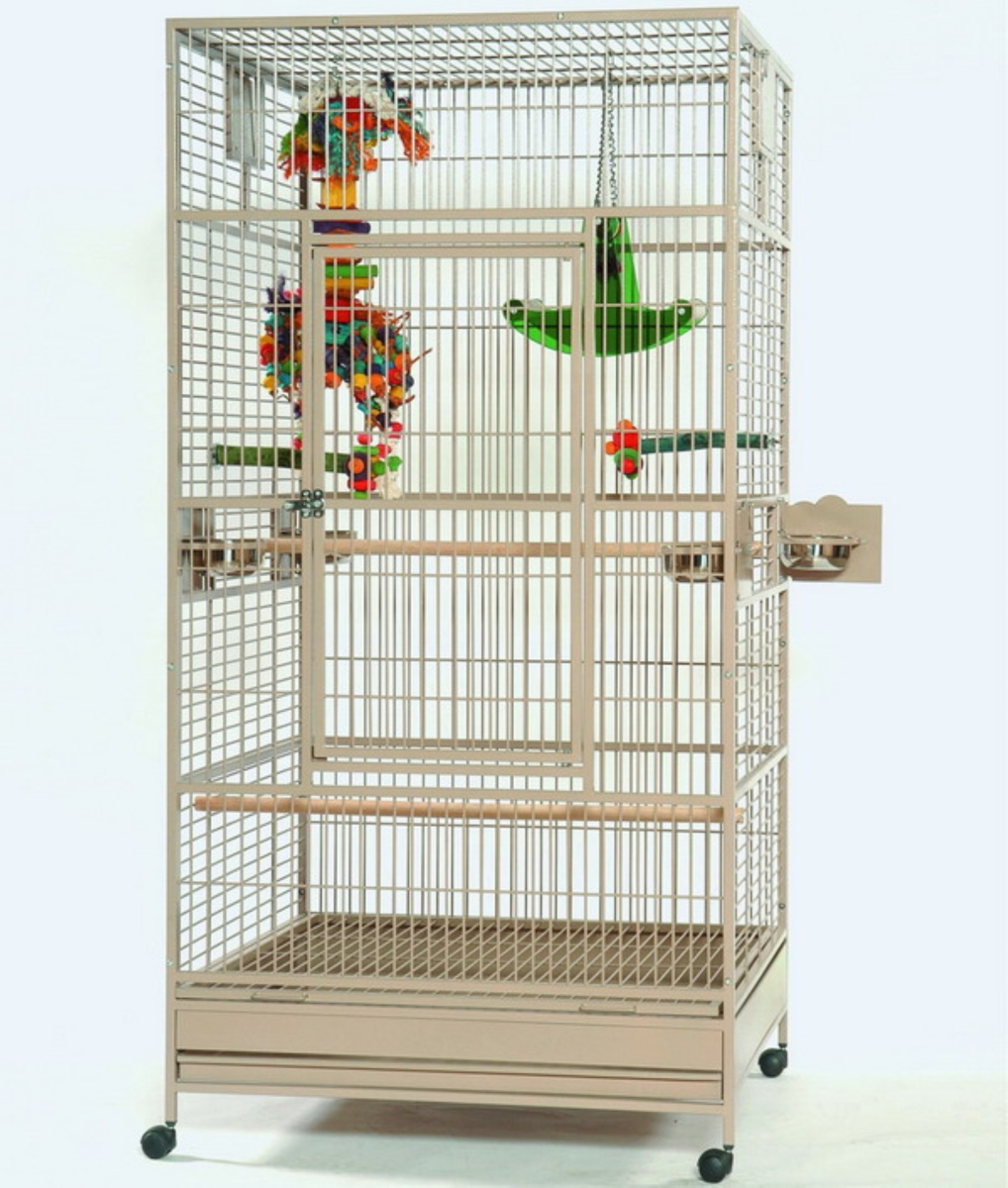 Picture of A&E Cage 4040FL Platinum 40 x 40 in. Macaw Flight Cage&#44; Platinum